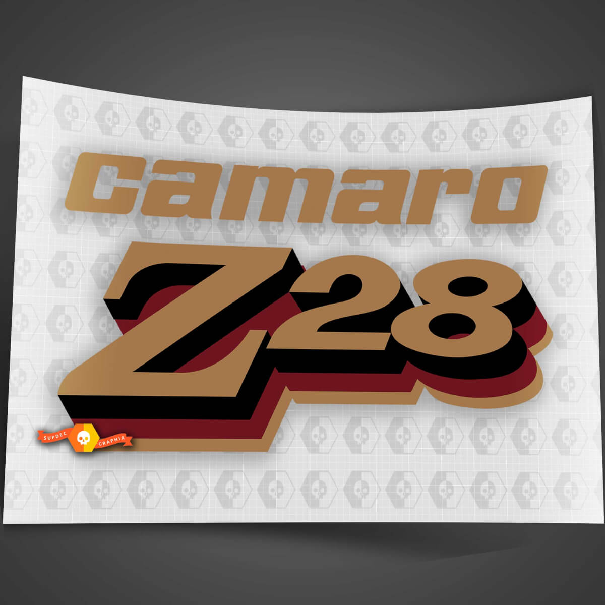 Chevy Chevrolet Camaro Vintage Z28 sticker
