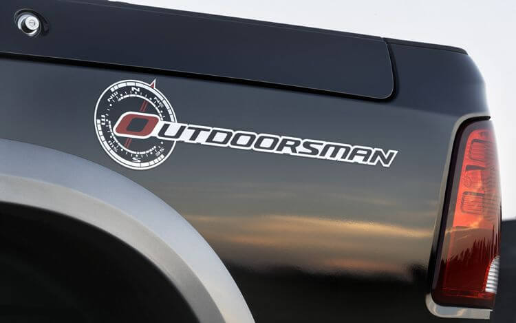 2 dodge 2013 - 2020 ram 1500 buitenmens Vinyl Decals Stickers