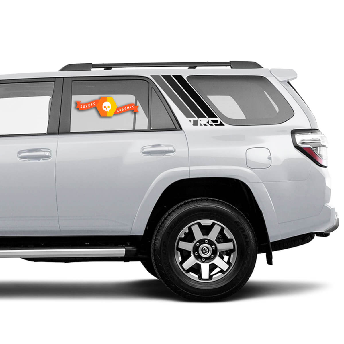 Paar 4Runner TRD Stripes Side Vinyl -stickers Stickers voor Toyota 4Runner