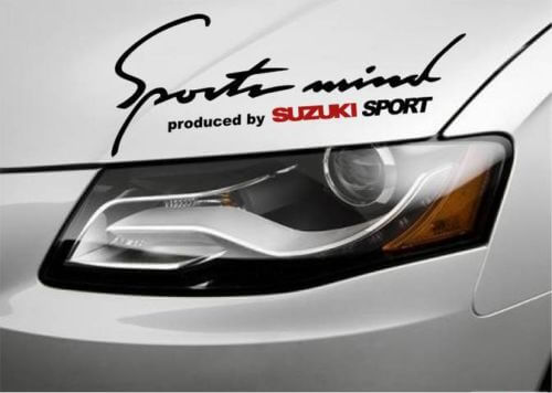 Sports Mind geproduceerd door Suzuki Sport vinylstickerset voor Suzuki SX4 XL7 Vitara
