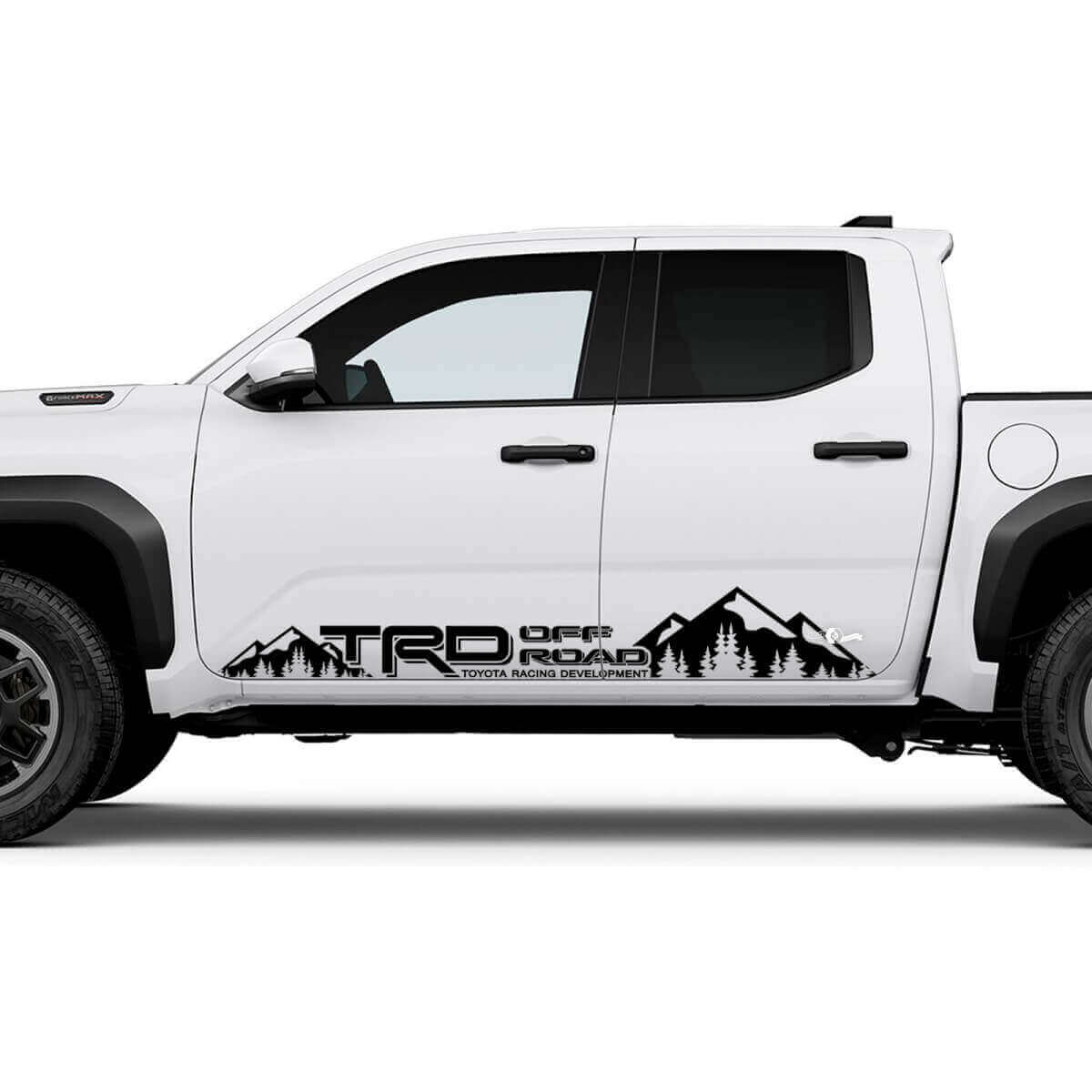 TRD off Road Mountains Side Rocker Panel Vinyl Sticker voor Toyota Tacoma