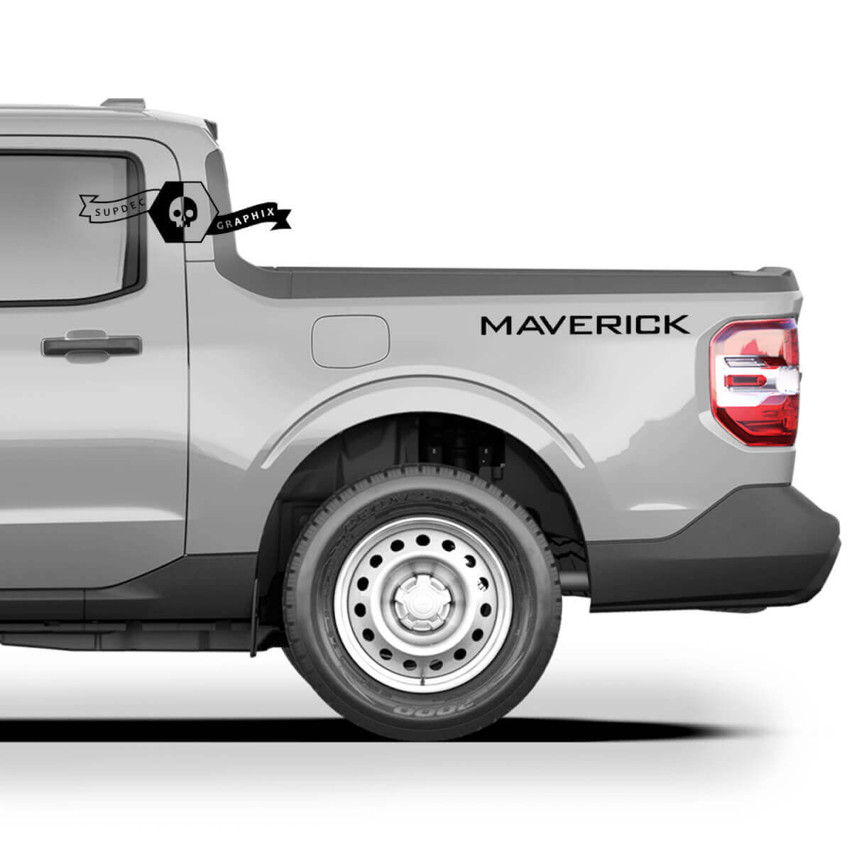 Set FORD MAVERICK 2022 Grafische Decals Stickers Bed Side Decals Stickers Truck
