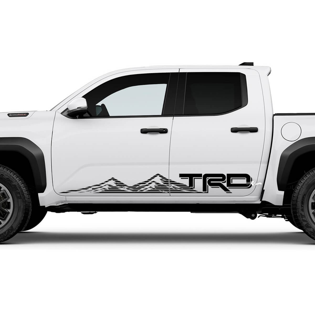 TRD Mountains Side Rocker Panel Stickers voor Toyota Tacoma
