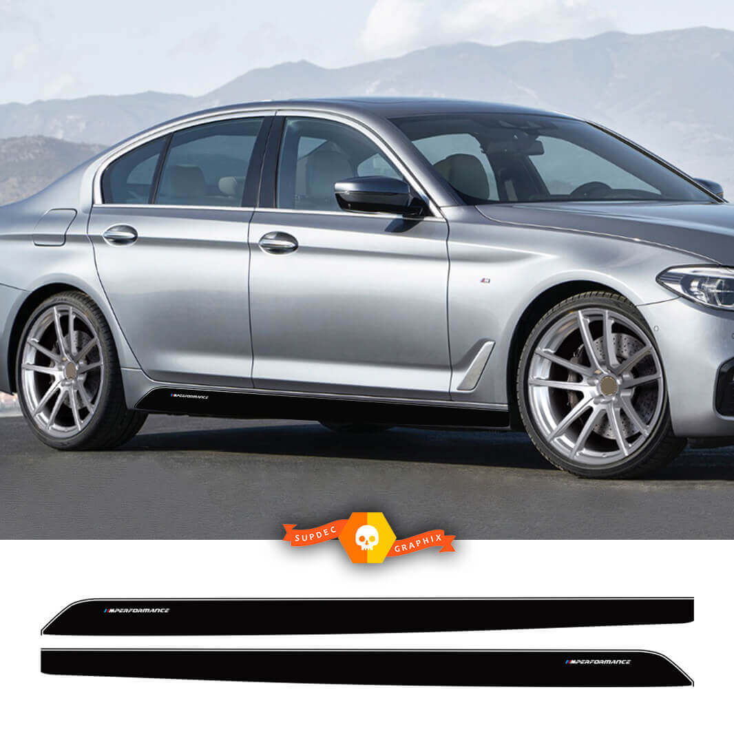 M-Performance Stijl Instaplijsten Vinyl Stickers voor BMW M5 G30 G31 F90