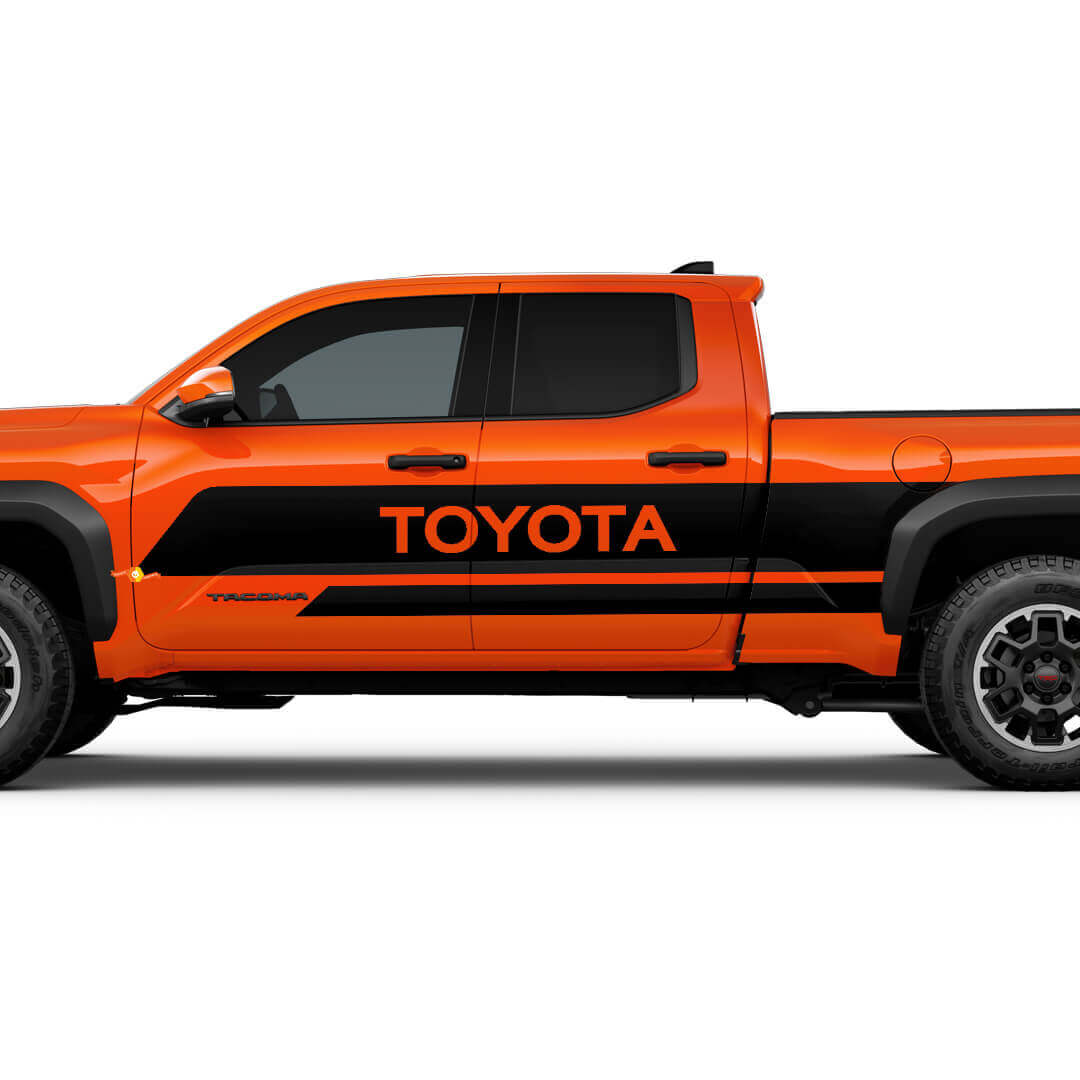 Enorme zijstrepen Vinyl Decal Sticker voor Toyota Tacoma 4e Gen
