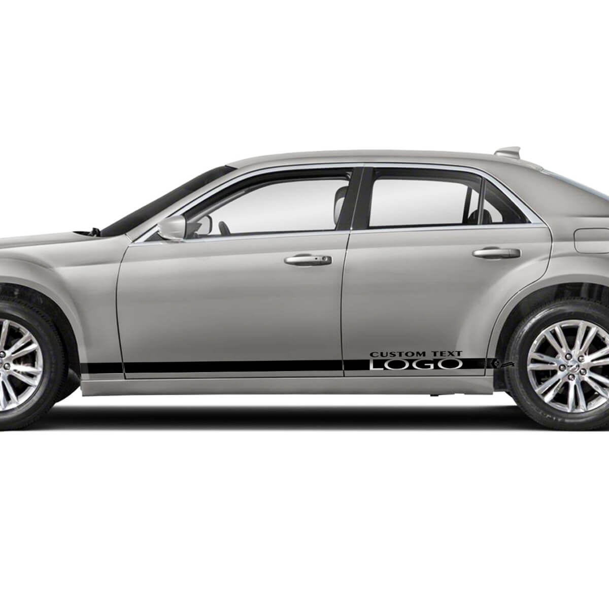Zijschermgrafieken Auto Vinyl Decals Stickers voor Chrysler 300