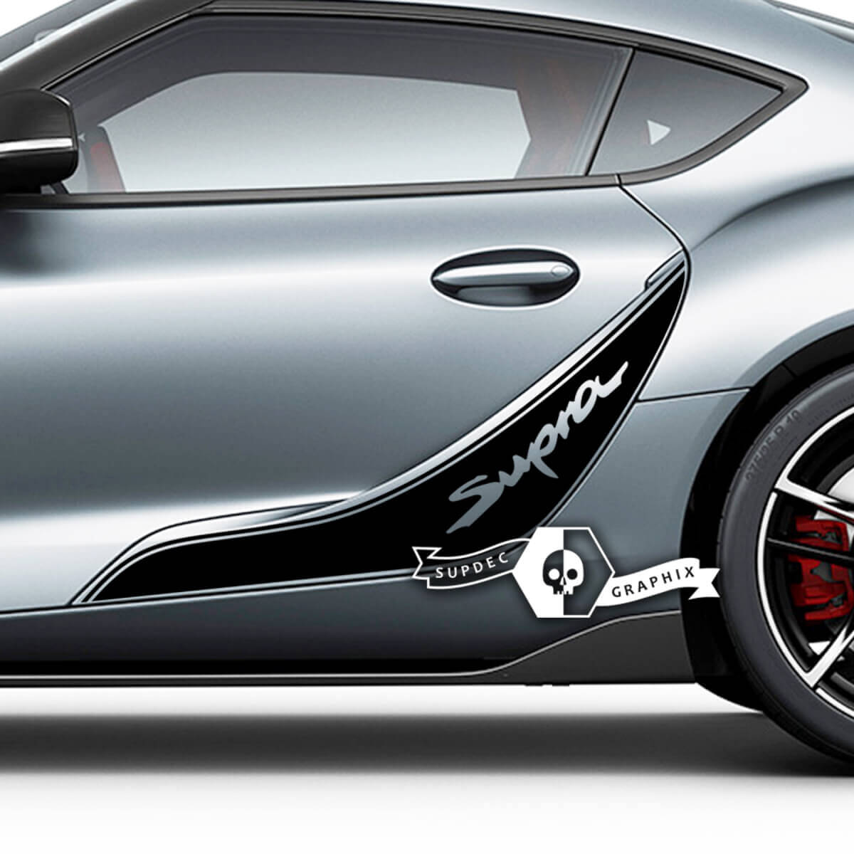 Toyota Supra MKV A90 A91 Deuren Side Graphics Decals Stickers
