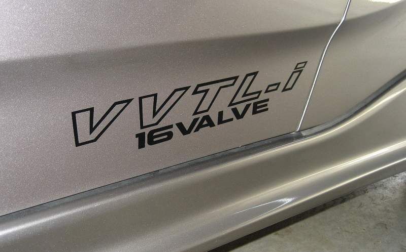 VVTL-i 16 Kleppen Side Vinyl Stickerset voor Toyota Celica Corolla MR2