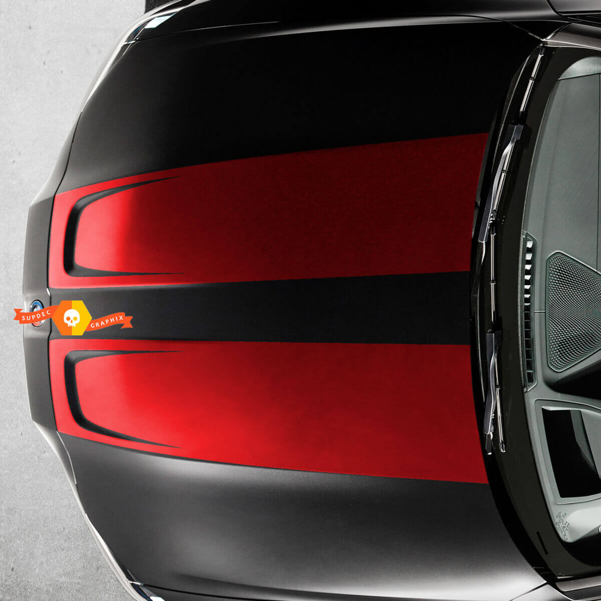 2021+ BMW M4 M3 G80 G82 G83 M Performance motorkap M vinyl sticker
