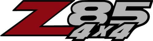 Z85 4x4 Zijvinylsticker Set voor GMC Sierra Yukon Canyon