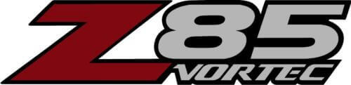 Z85 Vortec zijvinylsticker set voor GMC Sierra Yukon Canyon