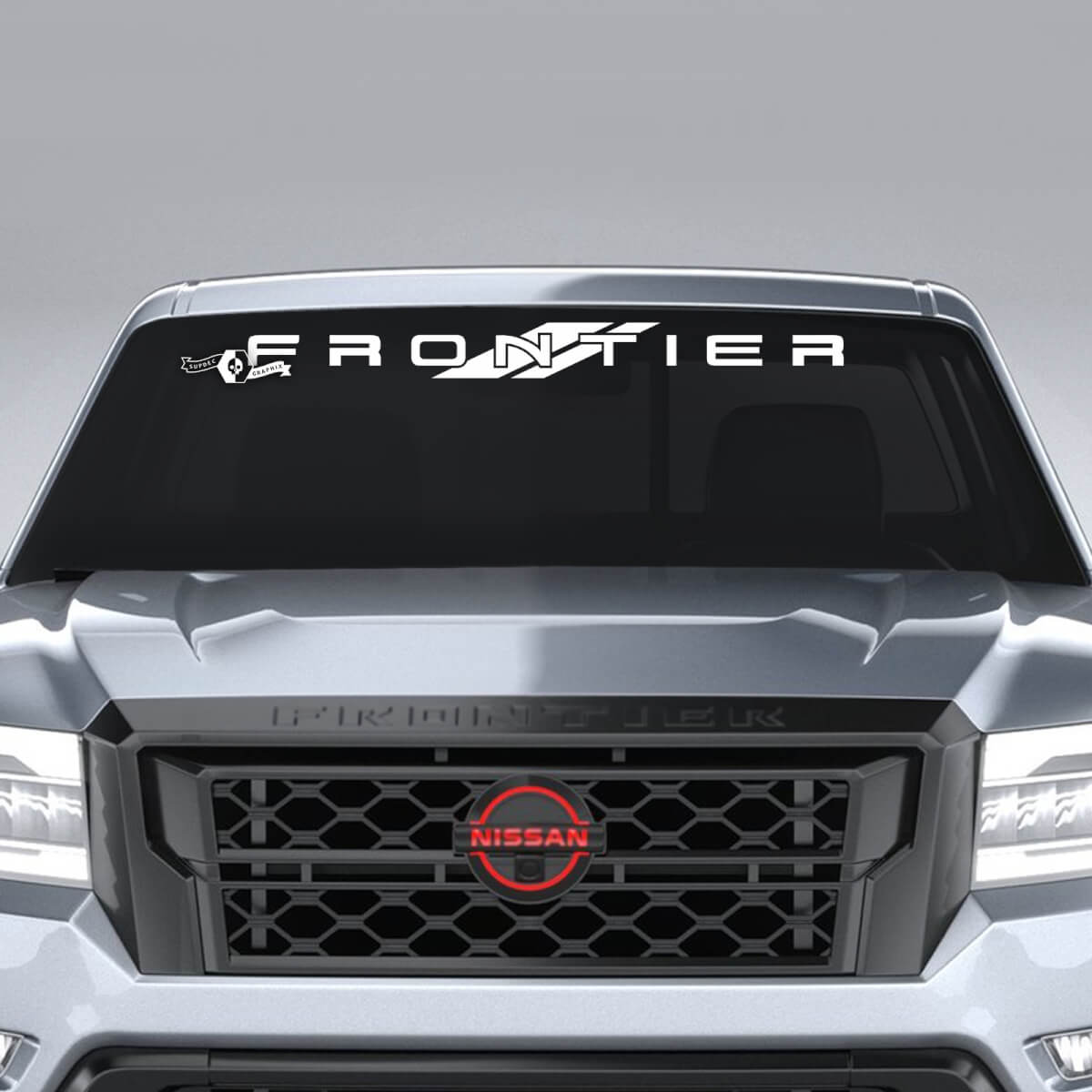 Voorruit sticker voor Nissan Frontier Pro-4X vinyl sticker alle kleuren
