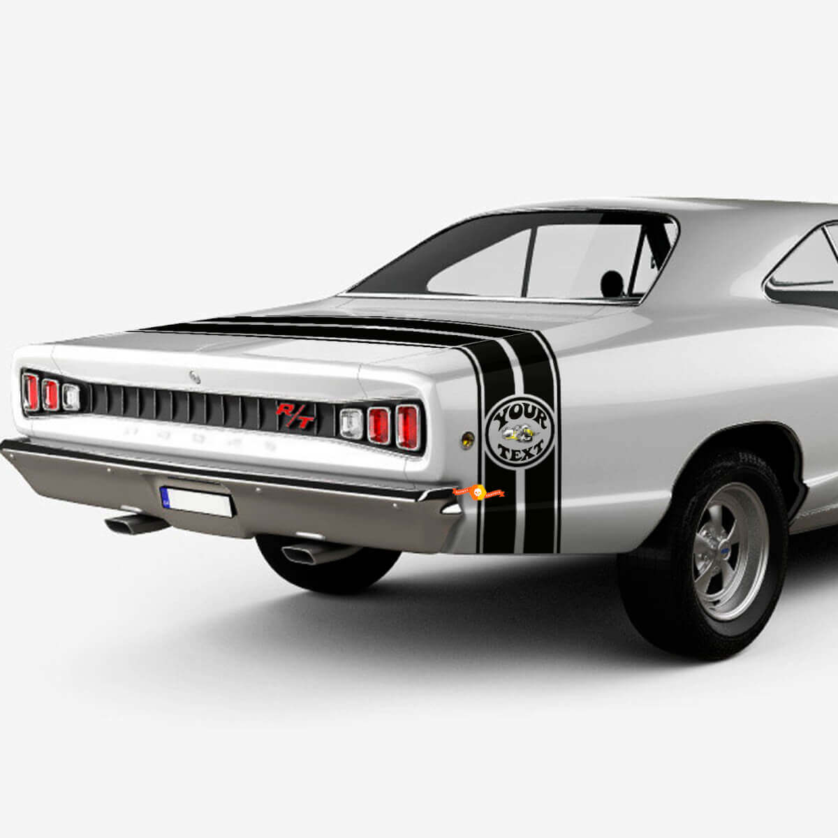 Super Bee Achterzijde Staartbandstreep Vinyl Sticker voor Dodge 1969
