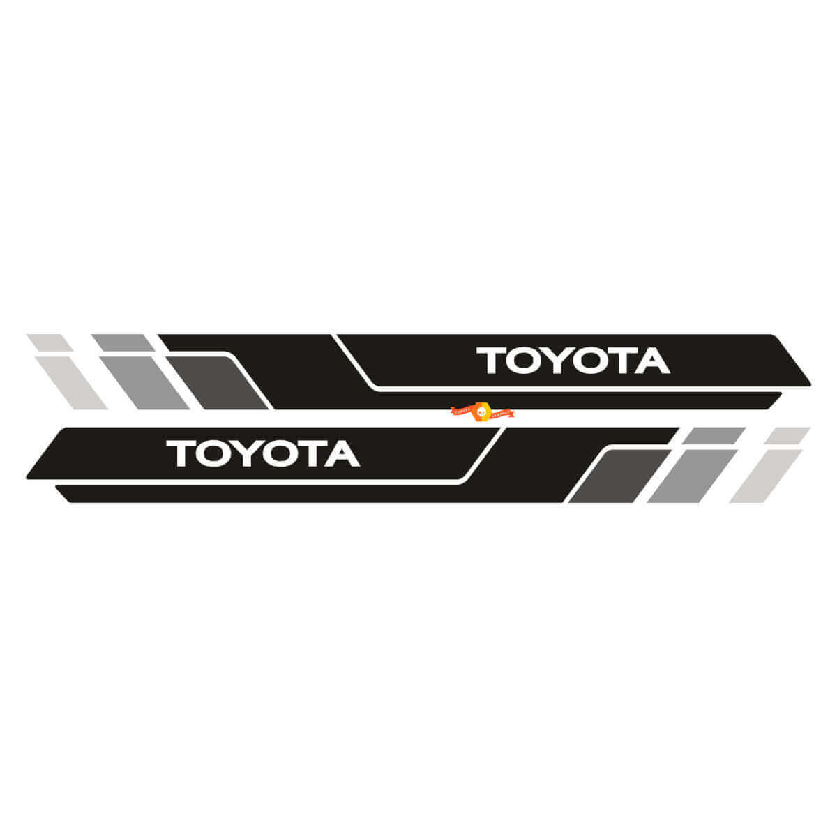 2 Toyota Tacoma Side Deuren Strikken Rocker Panel Vinylstickers Sticker Kit voor Toyota Tacoma
