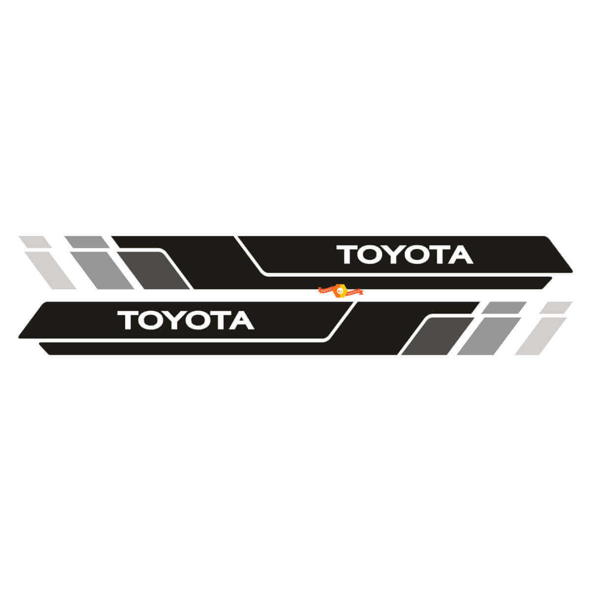 2 Toyota Tacoma Zijdeur Strepen Rocker Panel Vinyl Stickers Decal Set voor Toyota Tacoma

