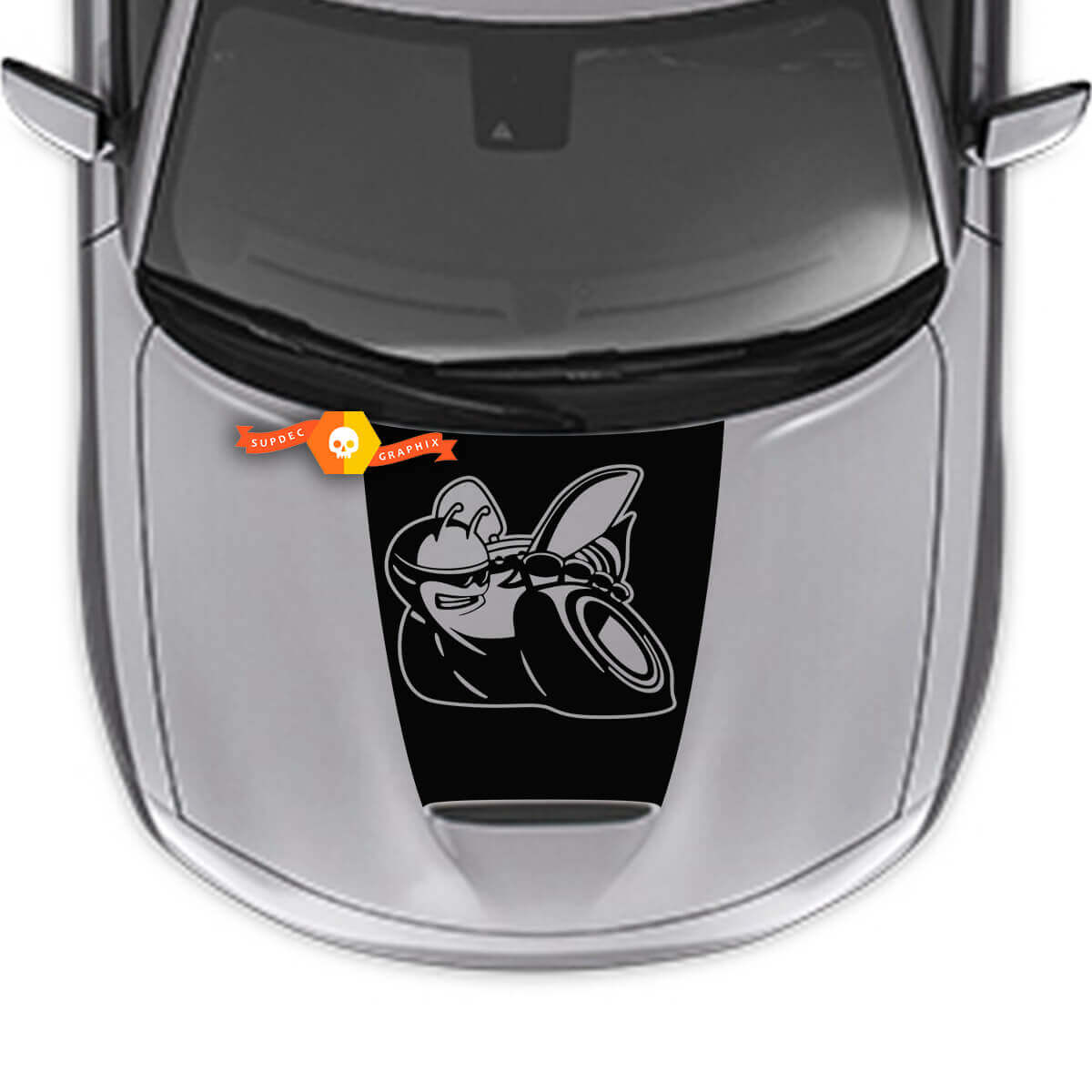 Scat Pack Stijl Motorkap Vinyl Sticker voor Dodge Charger 2015-2024