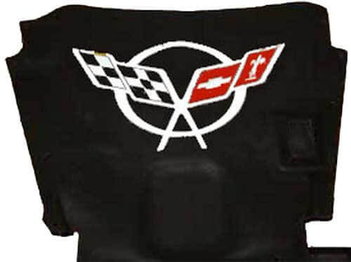 Logo motorkap vinyl decal sticker voor Chevrolet Corvette C5