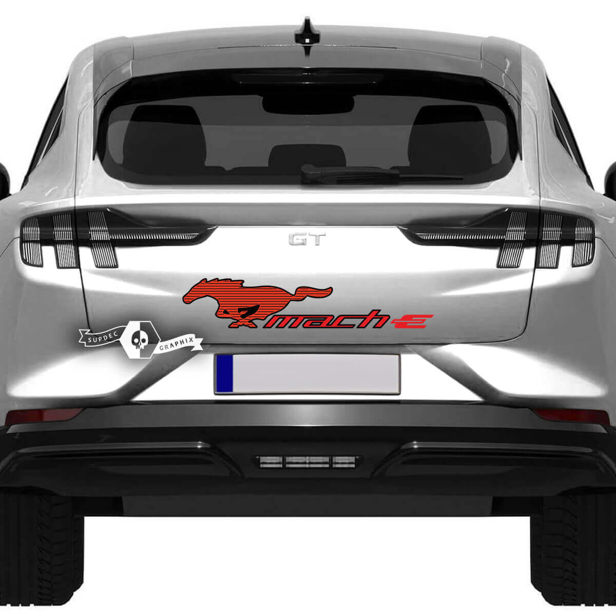 Achterste paardsticker voor Ford Mustang MACH-E MACH E vinylsticker
