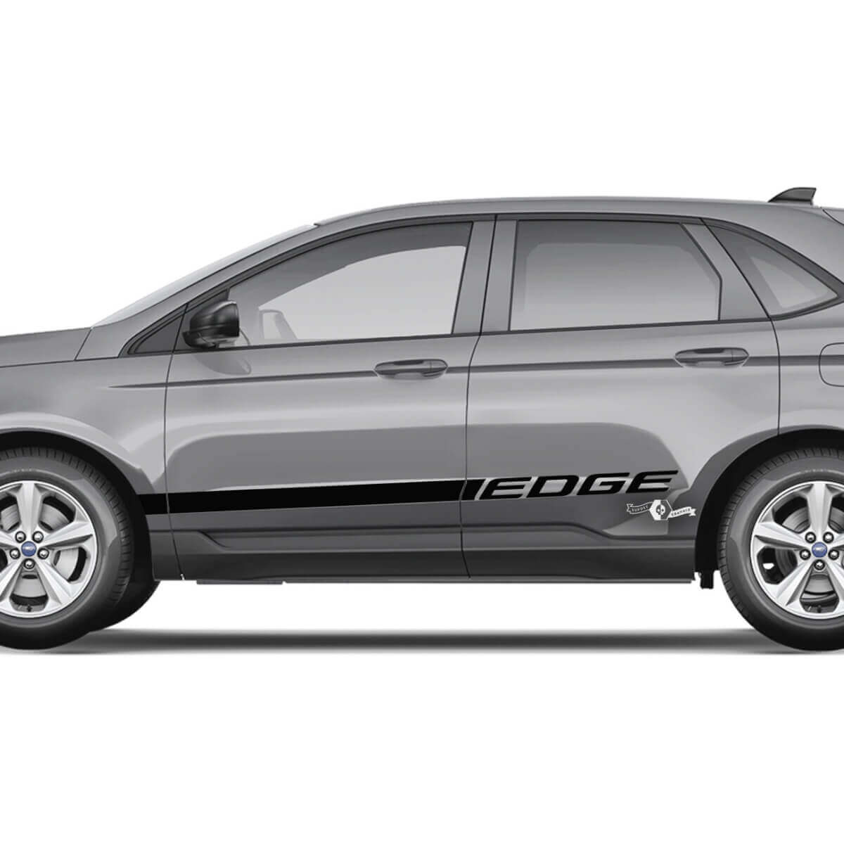 2x Ford Edge deuren vinyl strepen body sticker vinyl grafische sticker 3
