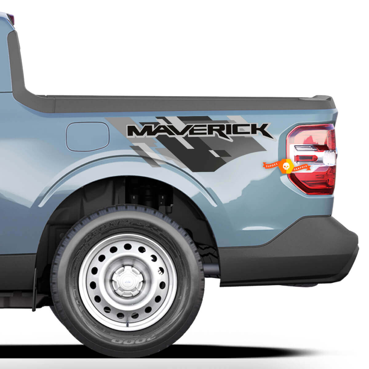 FORD MAVERICK Grafische Decals Stickers Off Road Stickers Truck Bed Side
