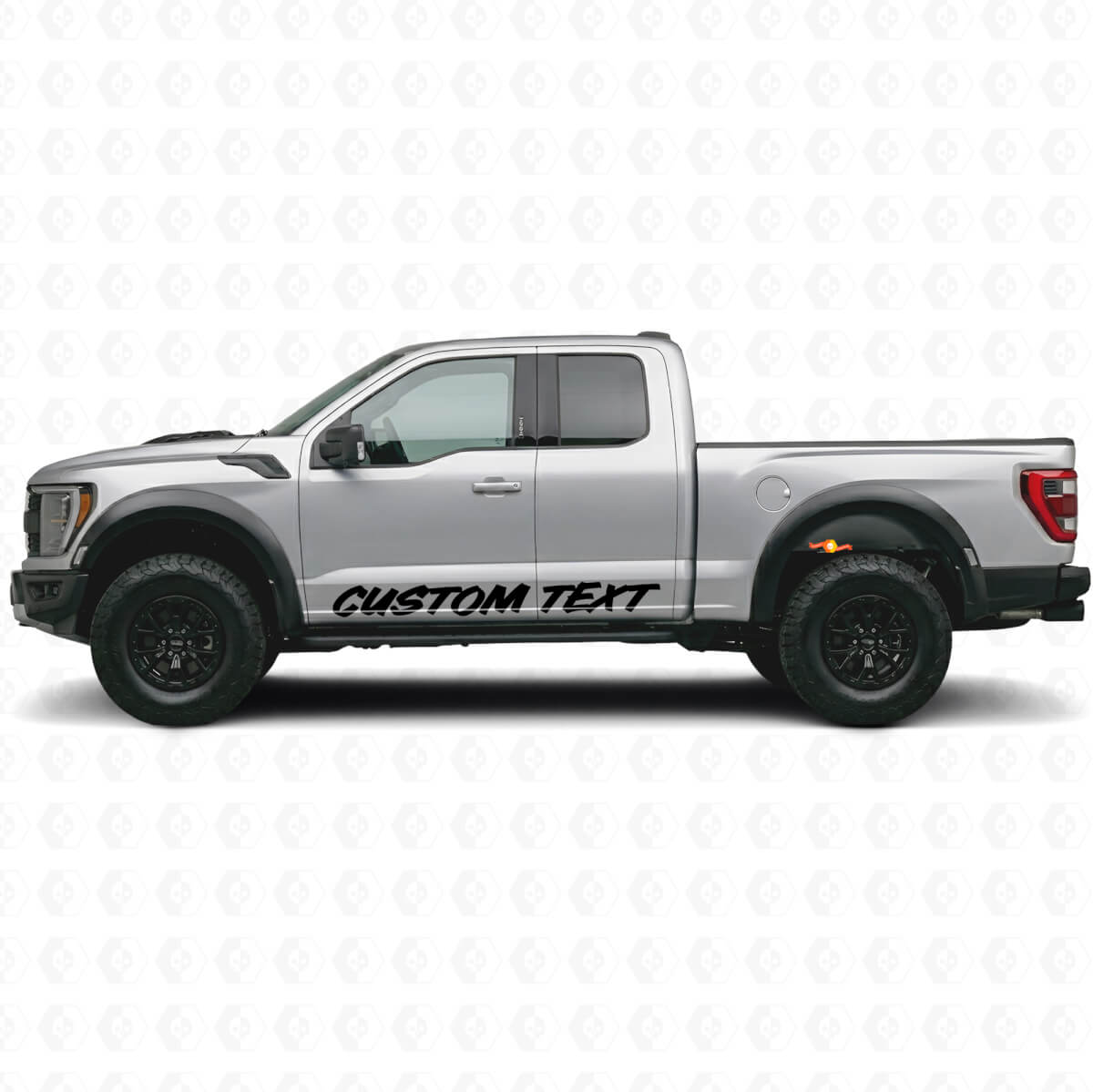 Power Stroke Stijl Deur Vinyl Decal voor Musclecar Super Duty
