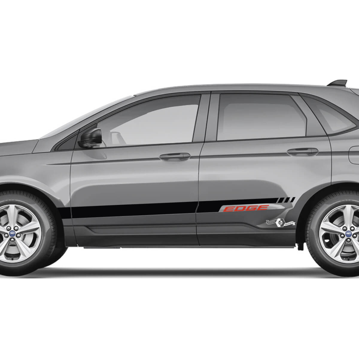 Ford Edge Doors Vinyl Rocker Panel Stripes carrosseriesticker vinyl grafische sticker 2
