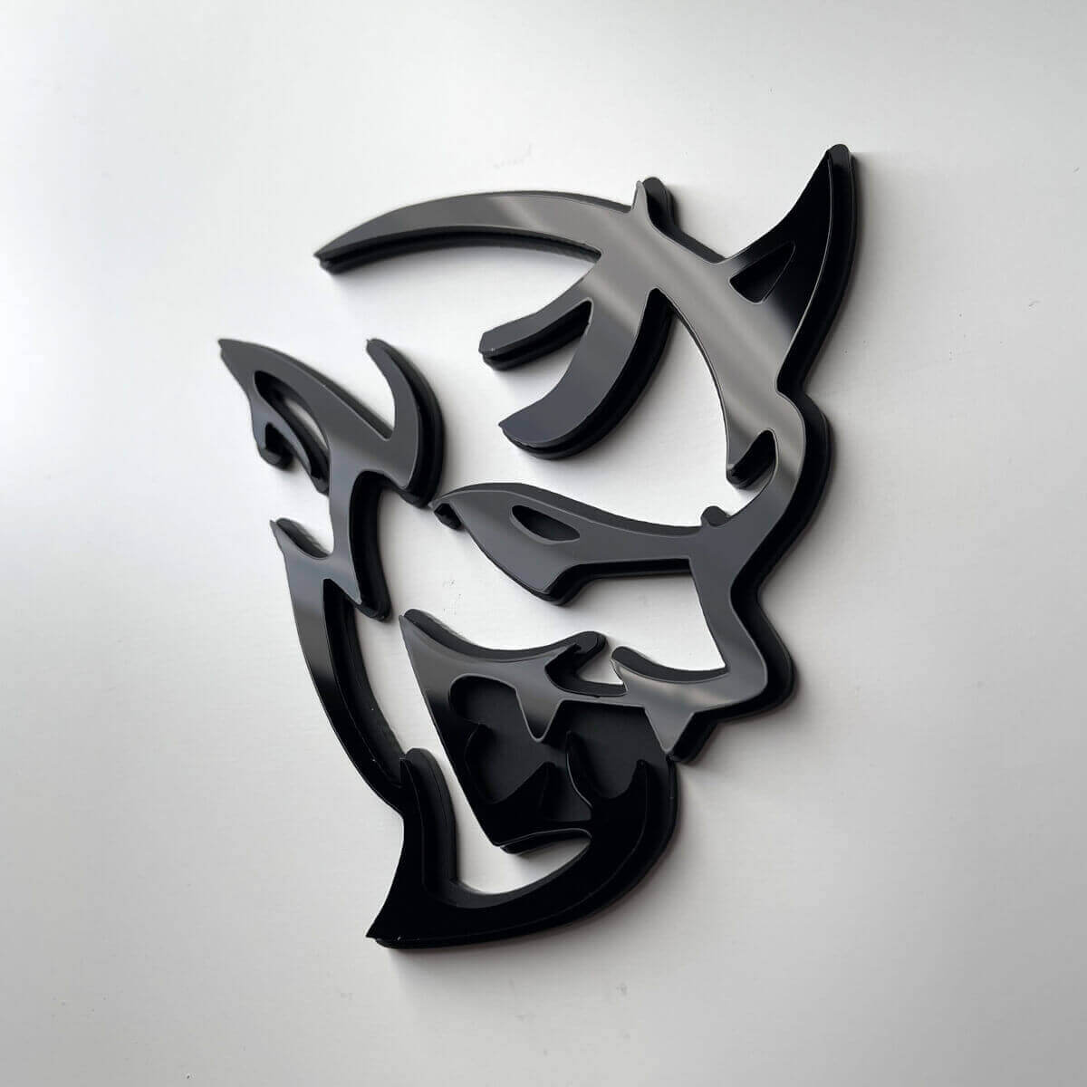 Aangepast 3D-badge Demon Dodge Charger Challenger-logo spatbordbadges-embleem 2