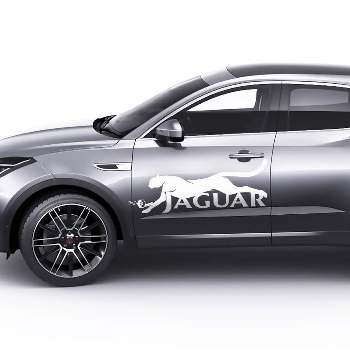 Jaguar Logo Cat E-Pace Zijdeuren Graphics sticker Logo sticker
