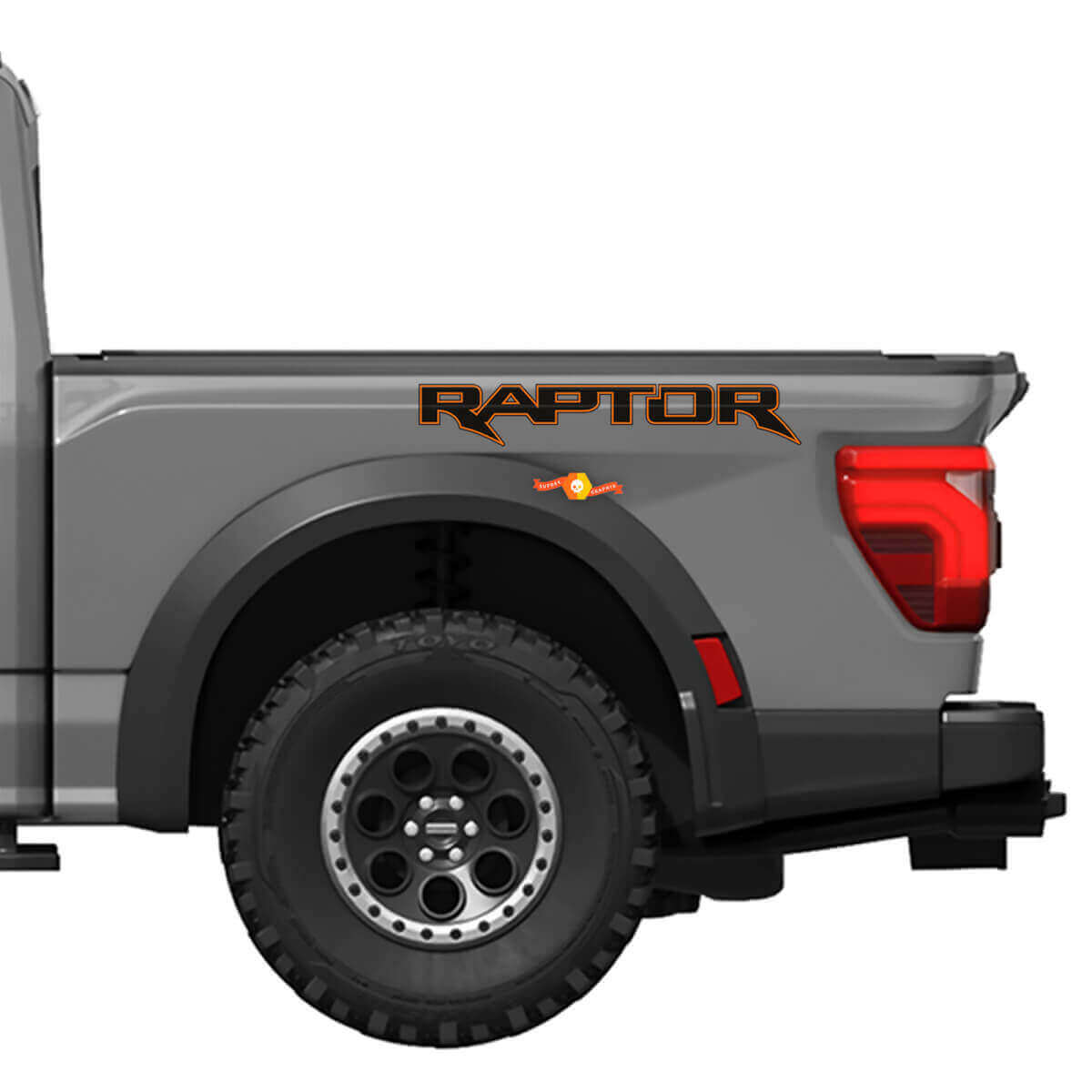 Raptor Graphics geschikt voor 2024 Ford F150 Raptor R Vinyl Sticker Decal kit strepen
