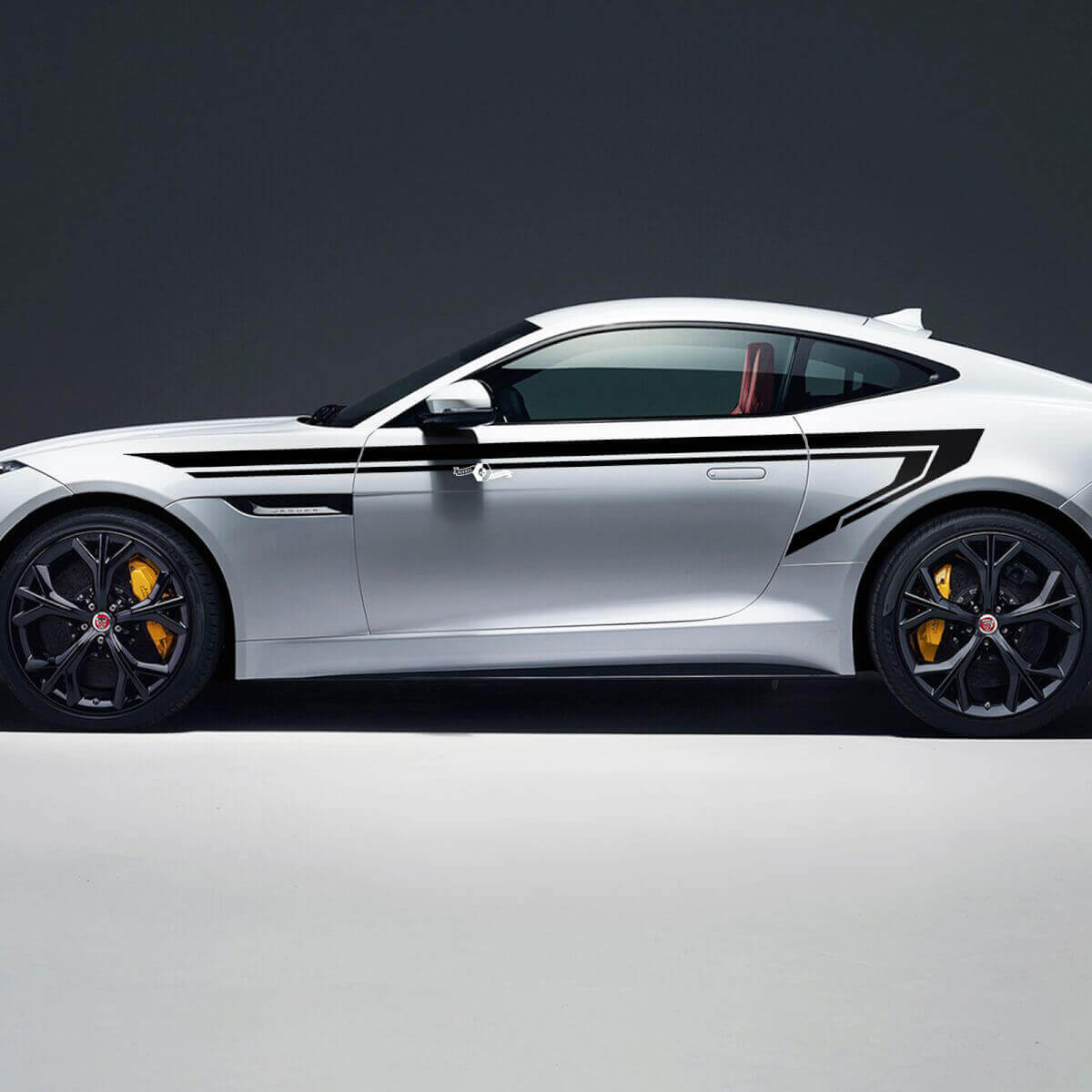 Zij Racing Graphics Deur Decal Streep Sticker Voor Jaguar F-Type R