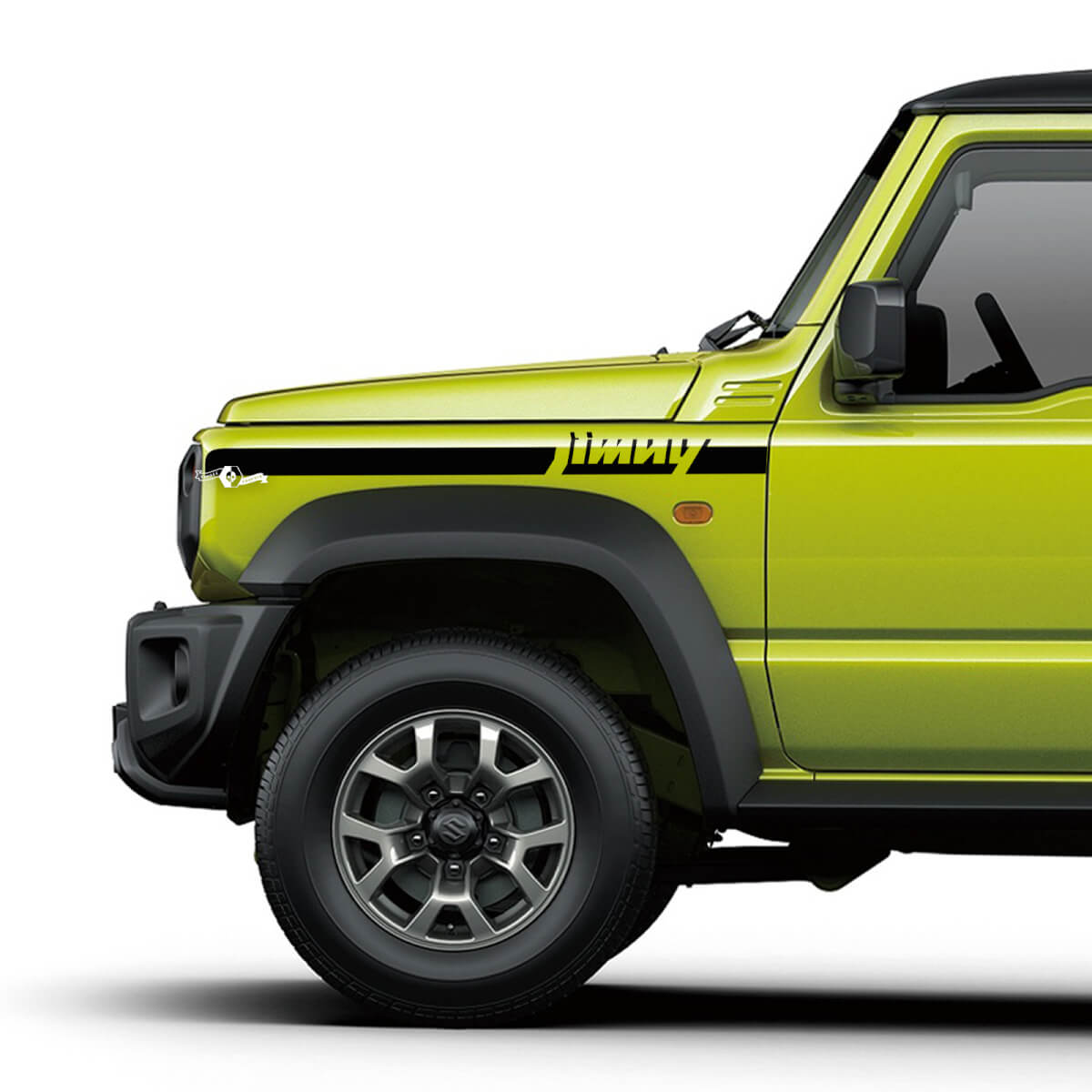 Paar Suzuki JIMNY Side Fender Stripe grafische sticker Lijnen Logo sticker
