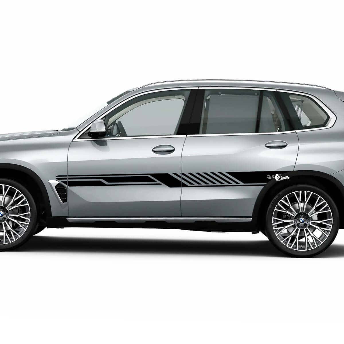 Zijstrepen voor BMW G05 zijdeuren vinyl sticker
