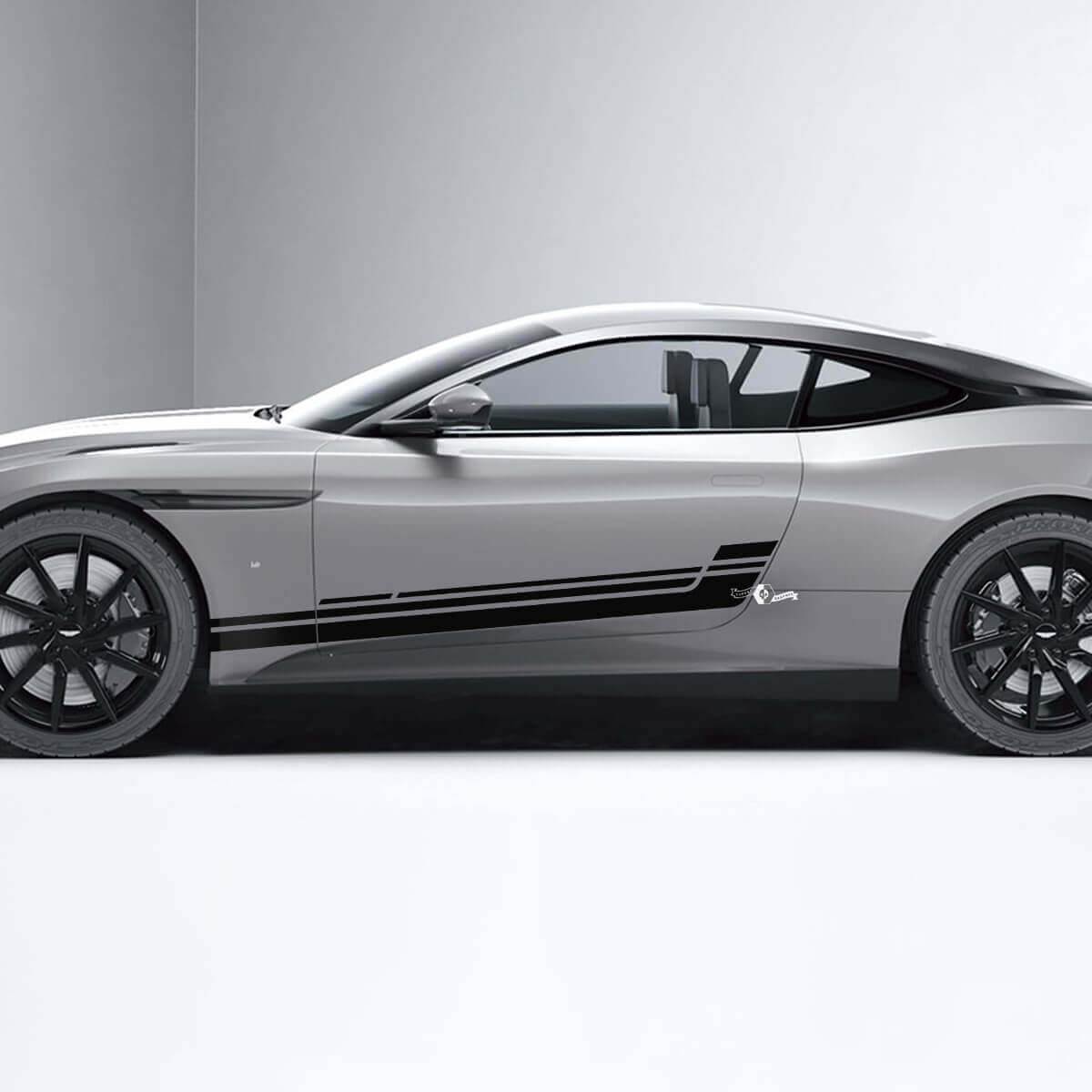 Zijkant Aston Martin DB11 of andere modellen Zijdeuren Vinylstickers Stickers 2
