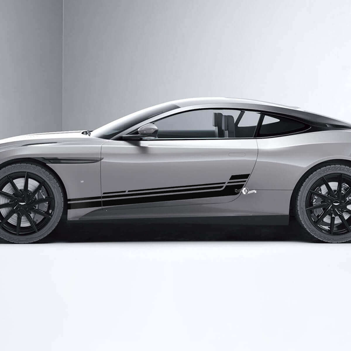 Zijkant Deuren Strepen Vinyl Stickers 4 Voor Aston Martin DB11