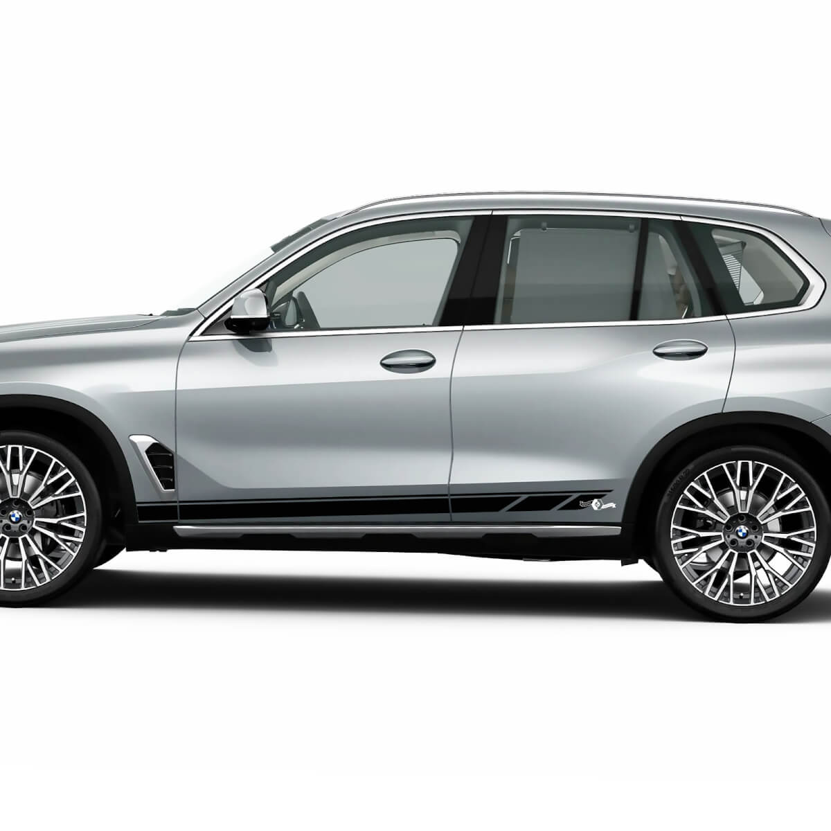 Stickerset met strobe-zijstreepsticker voor BMW X5 G05 – aangepaste vinylafbeeldingen 2
