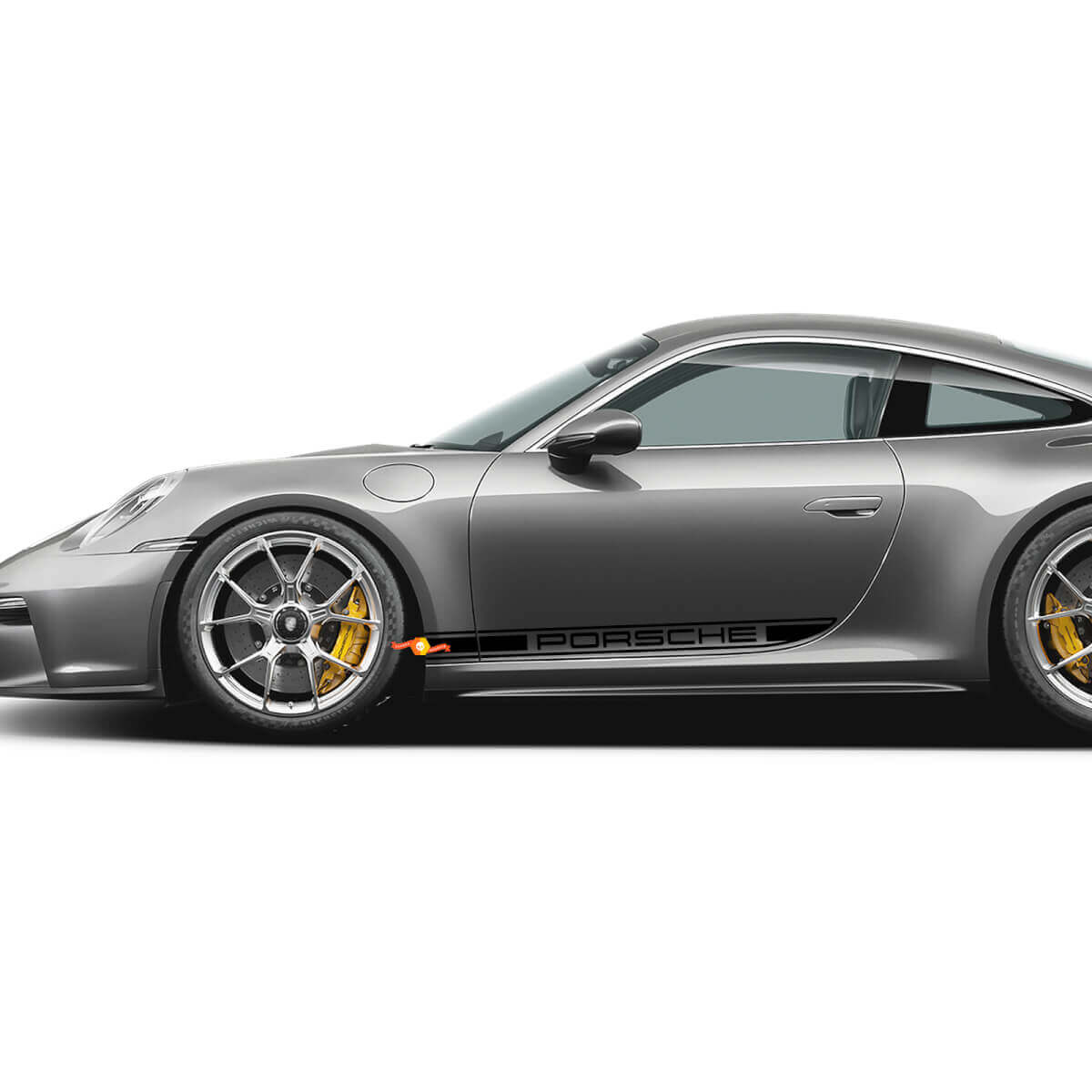 Porsche 911 GT3 zijlogo stickersticker – aangepaste vinylafbeeldingen
