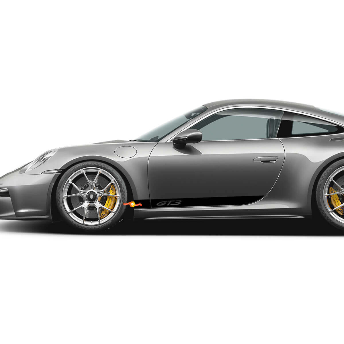 Porsche 911 GT3 zijlogo sticker sticker - aangepaste vinylafbeeldingen 2
