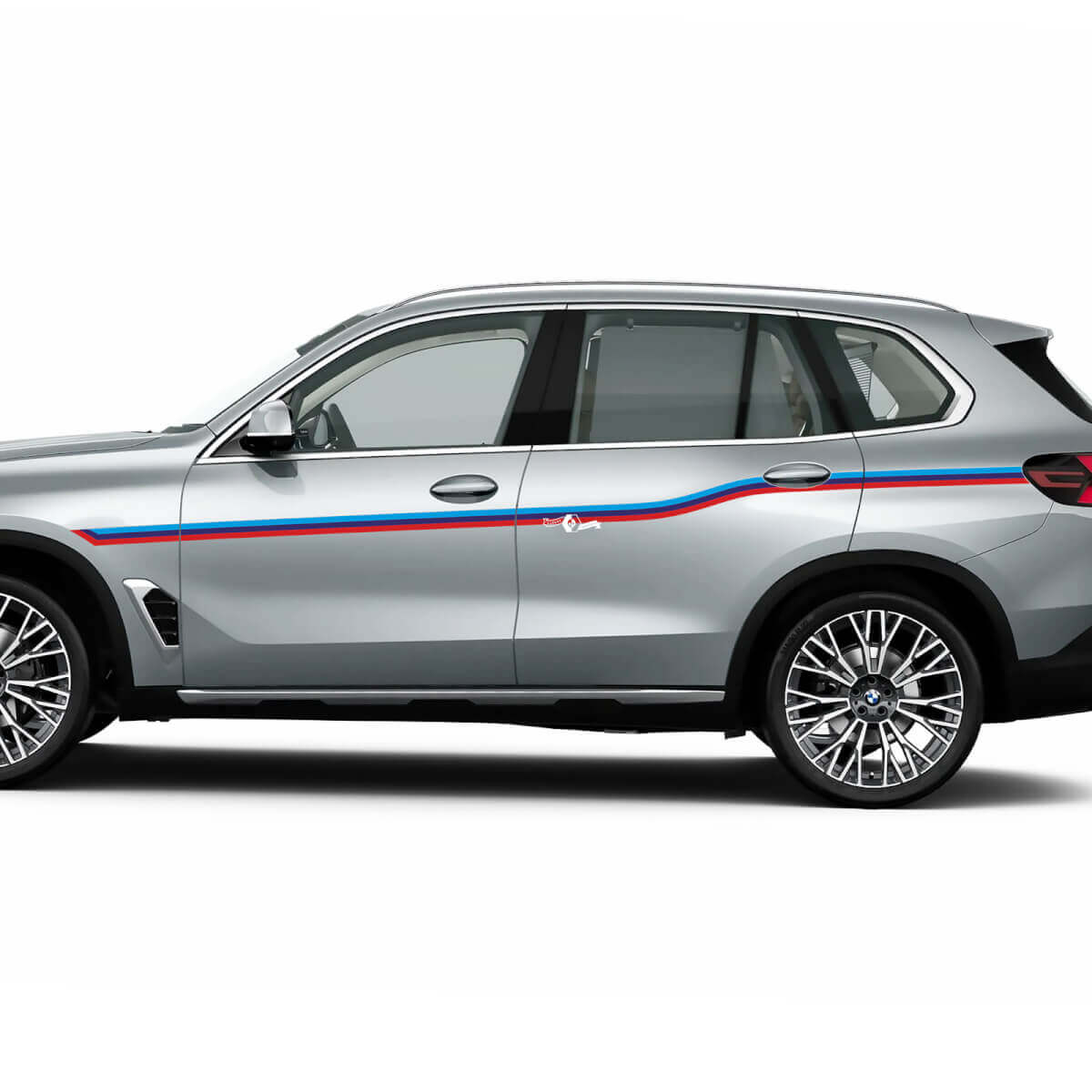 M-Style Racing Zijstripes Vinyl Decal Kit voor BMW X5 G05