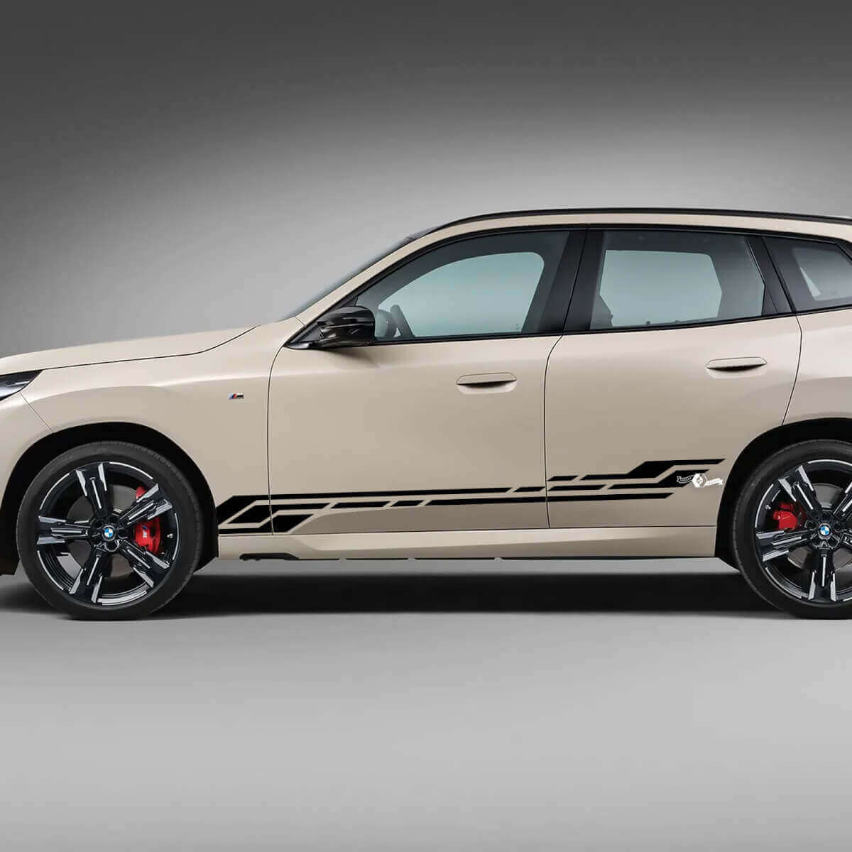 Zijklep Strepen Decal Kit - Aangepaste Vinyl Grafieken 2 voor BMW X3 G45 G01 of F25