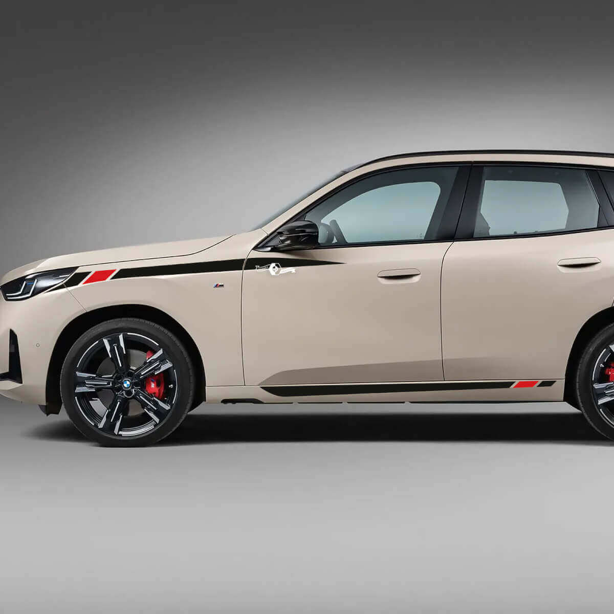 BMW X3 2024 zijdeur strepen sticker Kit - aangepaste vinylafbeeldingen voor G01 & F25 4
