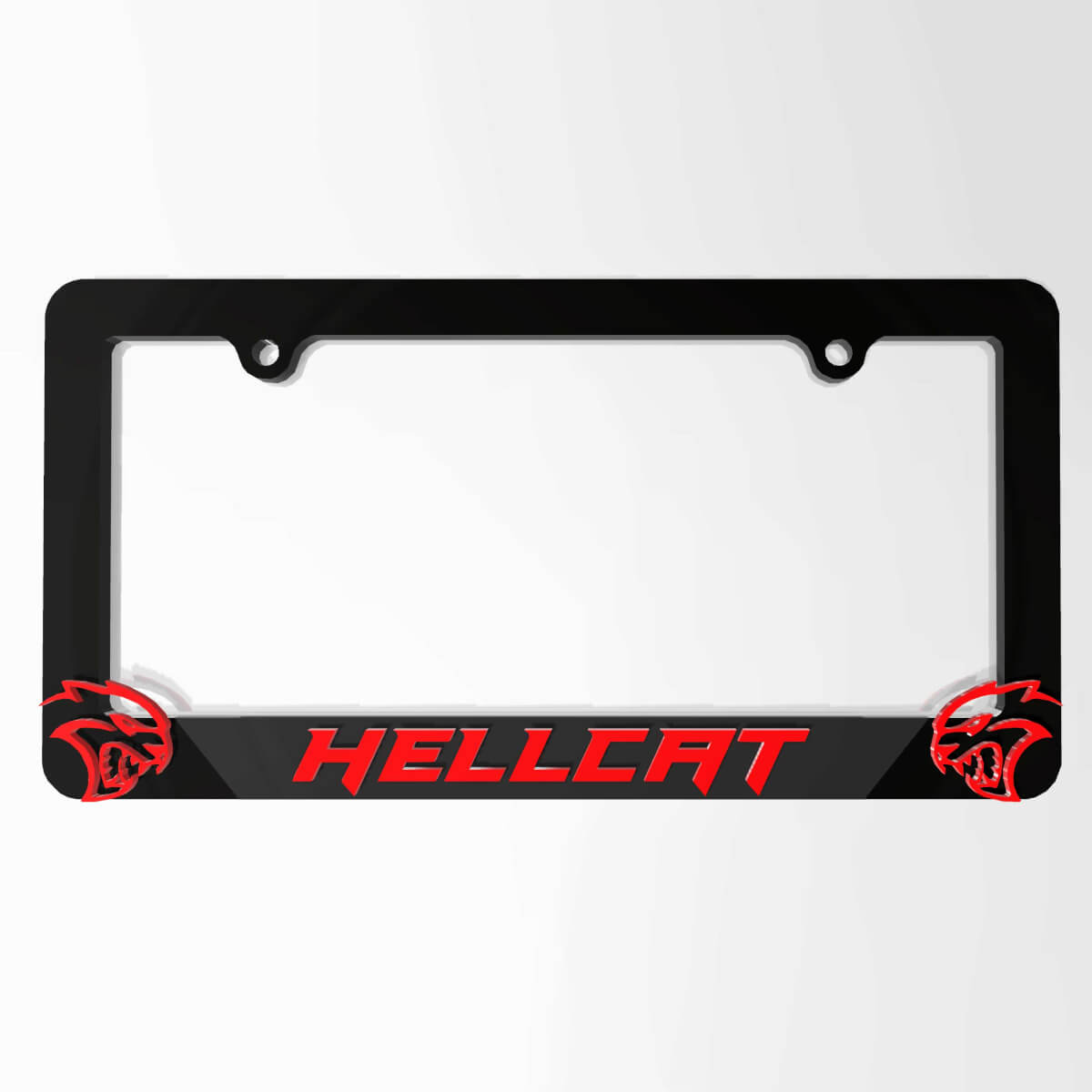 Hellcat Voertuig Kentekenplaat Covers Frames Voertuig Decor geschikt voor Dodge Hellcat
