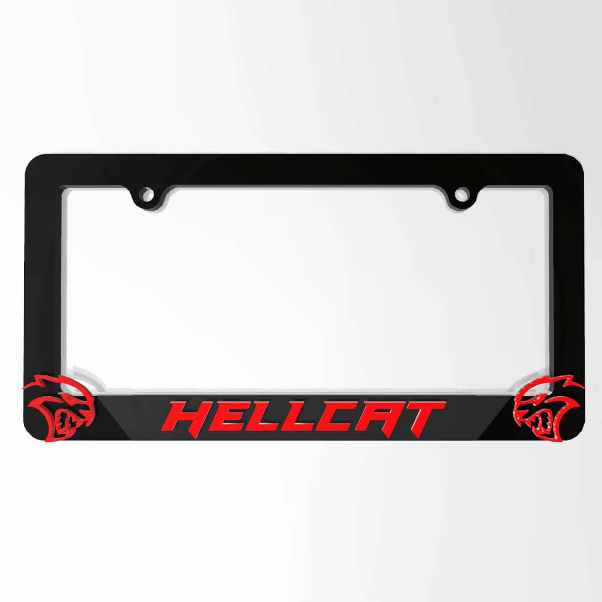 Hellcat Voertuig Kentekenplaat Covers Frames Voertuig Decor geschikt voor Dodge Hellcat
