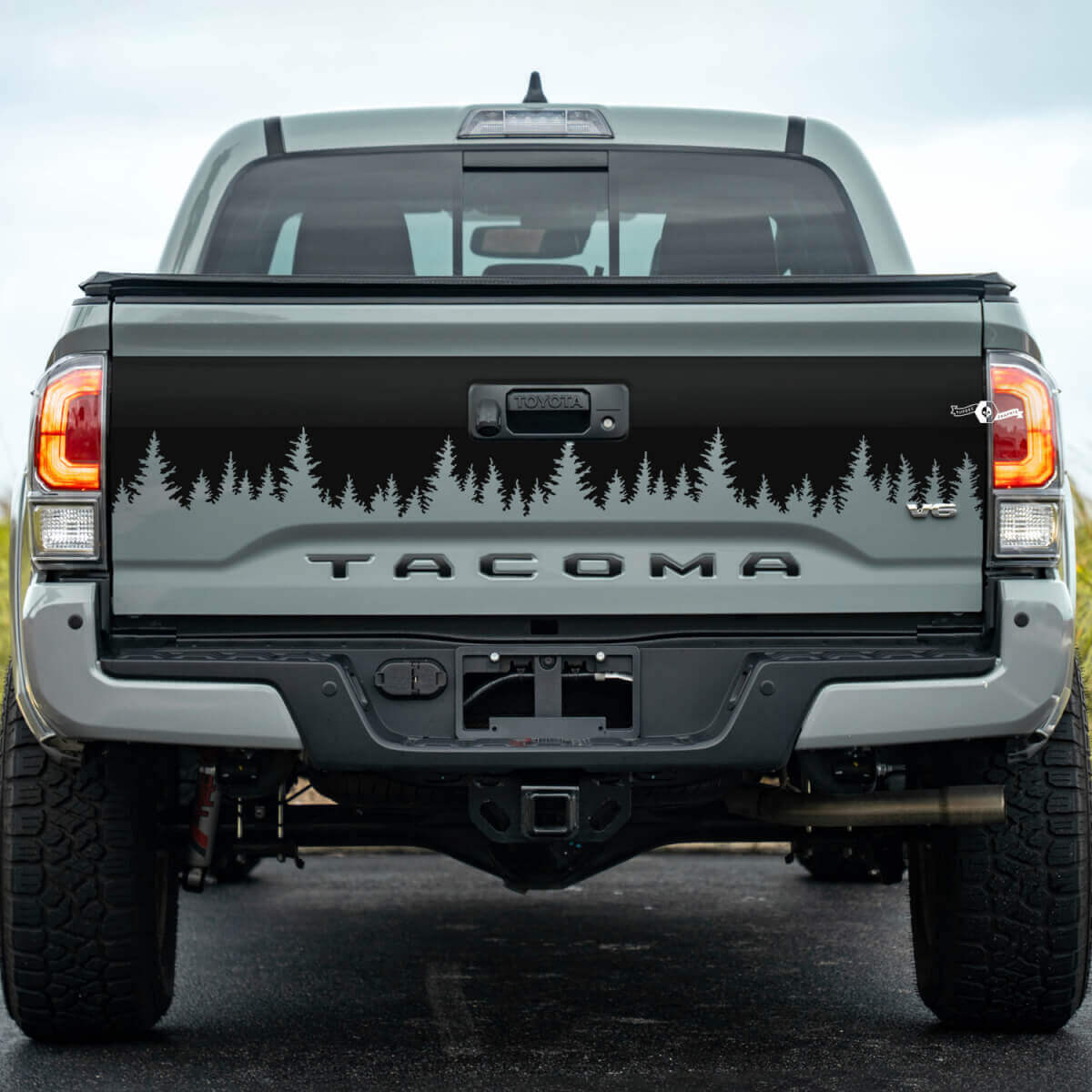 Toyota Tacoma Tailgate Wrap Decal Forrest -editie voor Tacoma vinylsticker
