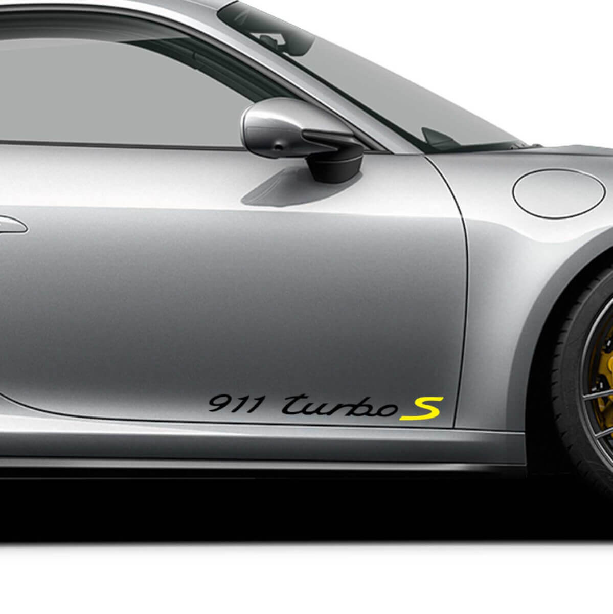 911 Turbo S Zijdeur Vinyl Decal Kit voor Porsche 911