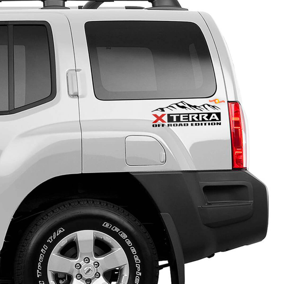 Mountain Off Road Edition Zij Vinyl Decal Kit voor Nissan Xterra