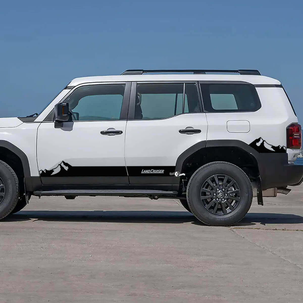 Mountains Side Rocker Panel Decals Vinyl Graphic Decals Voor Toyota Land Cruiser