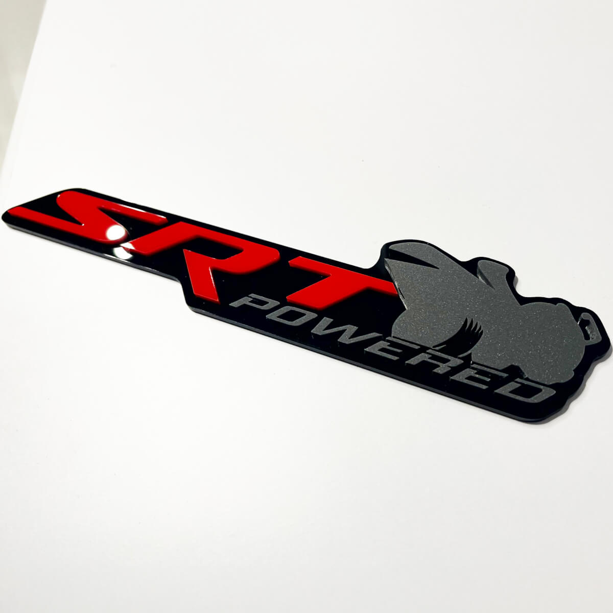 Aangedreven door SRT Scat Pack Bee Dodge Charger Challenger Badge Spatbord Achterklep Badges Embleem
