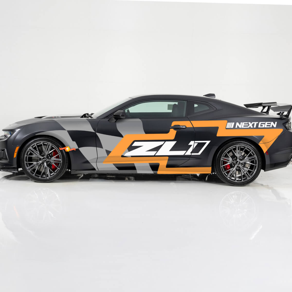 Volledige kit Nascar thema Vinyl Decal Graphics past op Chevrolet Chevy Camaro

