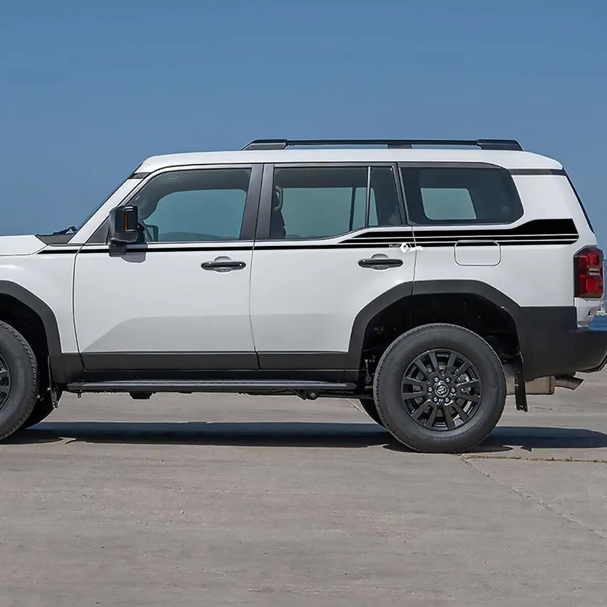 Toyota Land Cruiser Side Up deuren strepen stickers Vinyl Stickers afbeelding
