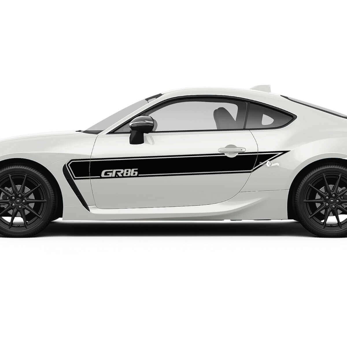 Toyota GR86 Deuren Zijaccenten Strepen Graphics Decals Stickers
